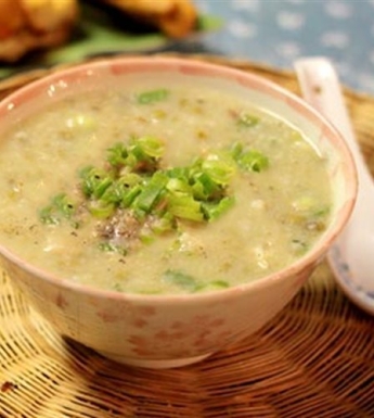 CHÁO TỦY DÊ ĐẬU XANH