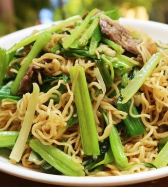 MÌ XÀO RAU
