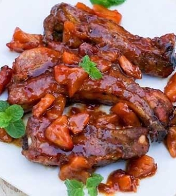 SƯỜN DÊ NƯỚNG NGŨ VỊ