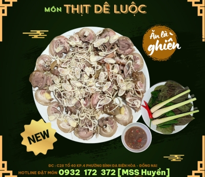 Thịt Dê Luộc NAMRI – Món Tinh Tế Tạo Nên Danh Tiếng Quán Dê Ngon Ở Đồng Nai