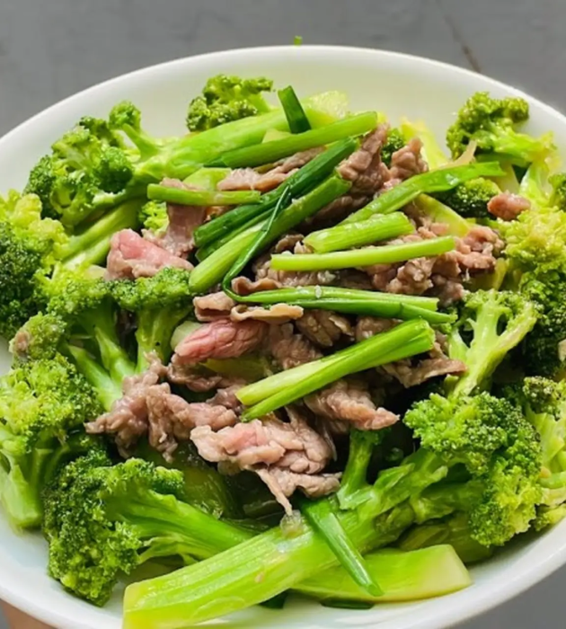 CẢI XÀO THỊT